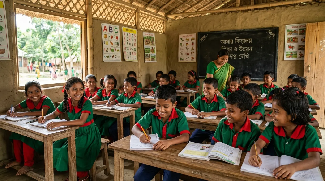 Joyful Classroom Reading Session